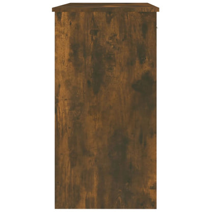 Desk Smoked Oak 80x40x75 cm Engineered Wood