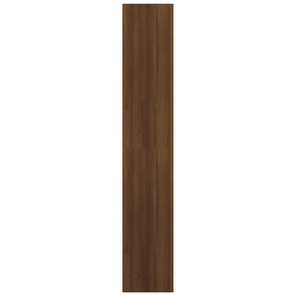Book Cabinet Brown Oak 36x30x171 cm Engineered Wood