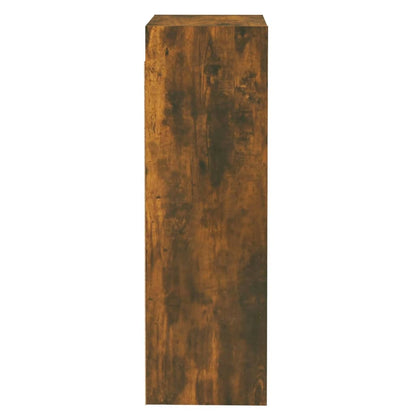 TV Cabinets 2 pcs Smoked Oak 30.5x30x90 cm Engineered Wood