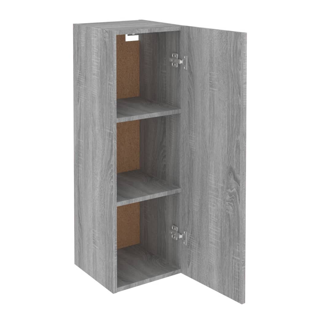 TV Cabinets 2 pcs Grey Sonoma 30.5x30x90 cm Engineered Wood