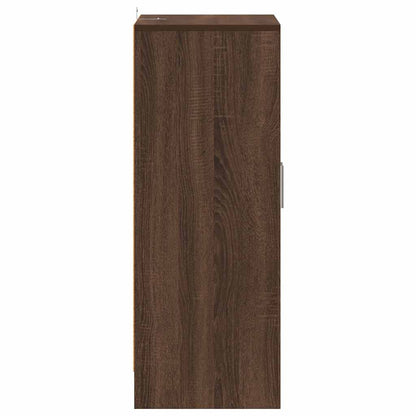 Shoe Cabinet Brown Oak 60x35x92 cm Engineered Wood