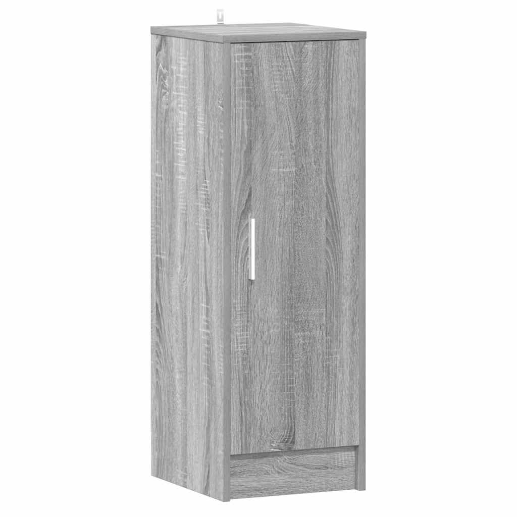 Shoe Cabinet Grey Sonoma 32x35x92 cm Engineered Wood