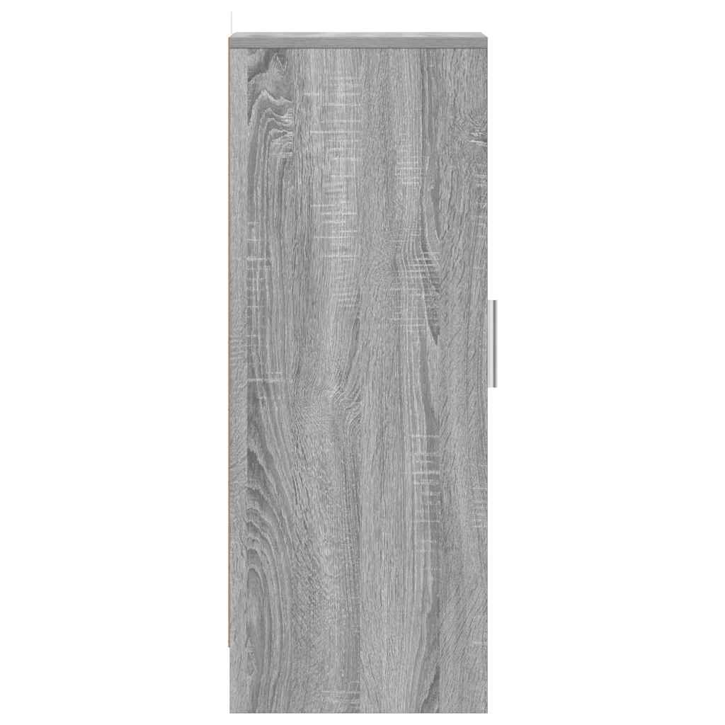 Shoe Cabinet Grey Sonoma 32x35x92 cm Engineered Wood