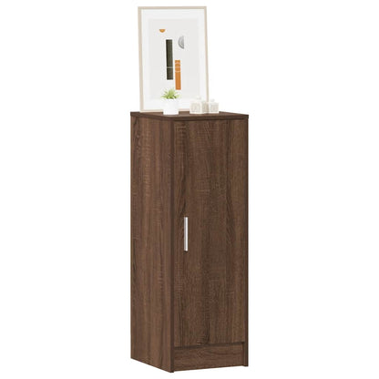 Shoe Cabinet Brown Oak 32x35x92 cm Engineered Wood