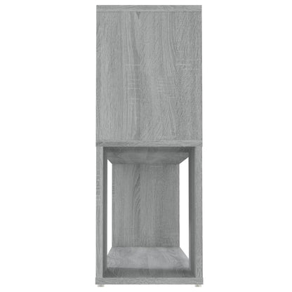 Book Cabinet Grey Sonoma 100x24x63 cm Engineered Wood