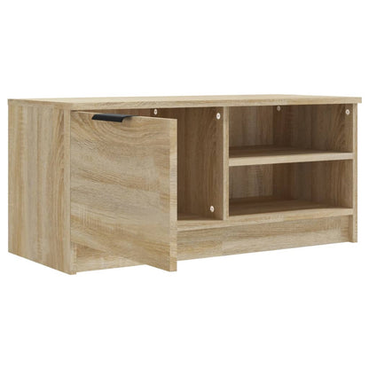 TV Cabinets 2 pcs Sonoma Oak 80x35x36.5 cm Engineered Wood