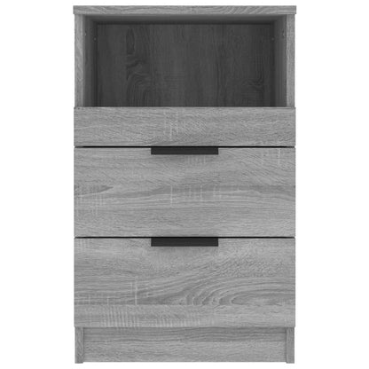 Bedside Cabinet Grey Sonoma Engineered Wood