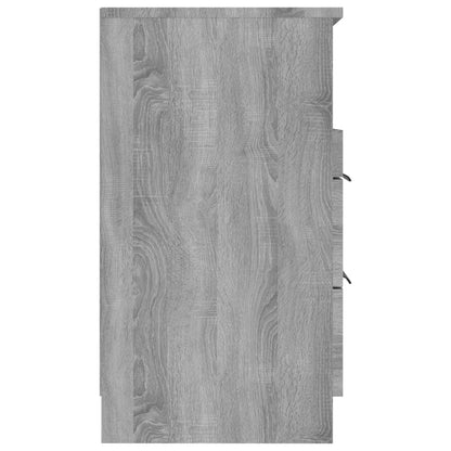 Bedside Cabinet Grey Sonoma Engineered Wood