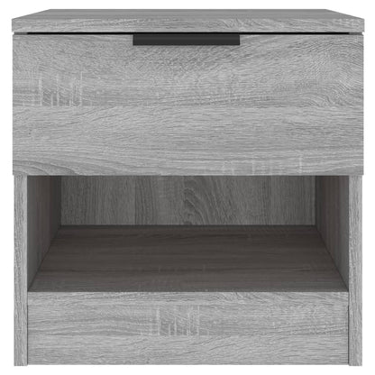 Bedside Cabinets 2 pcs Grey Sonoma Engineered Wood