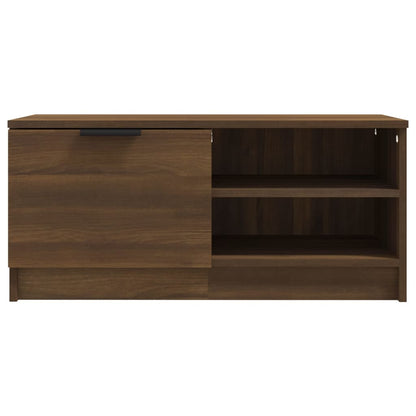 TV Cabinets 2 pcs Brown Oak 80x35x36.5 cm Engineered Wood