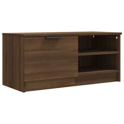 TV Cabinets 2 pcs Brown Oak 80x35x36.5 cm Engineered Wood