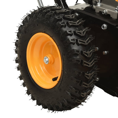 Petrol-powered 4-in-1 Snow Thrower and Sweeper Set 6.5HP