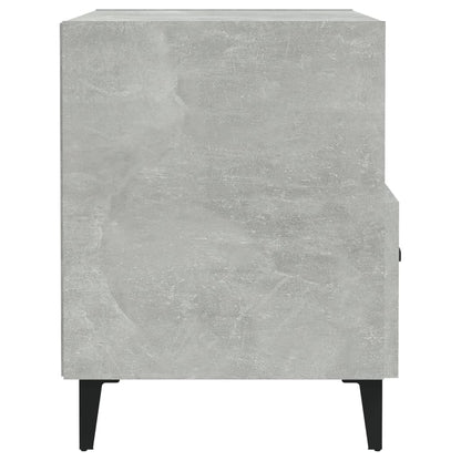Bedside Cabinets 2 pcs Concrete Grey Engineered Wood