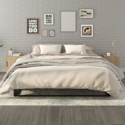 Bedside Cabinets 2 pcs Sonoma Oak Engineered Wood