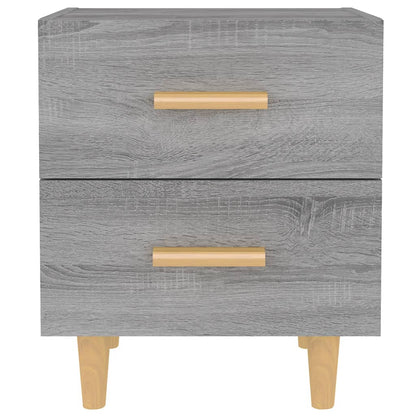 Bed Cabinet Grey Sonoma 40x35x47.5 cm