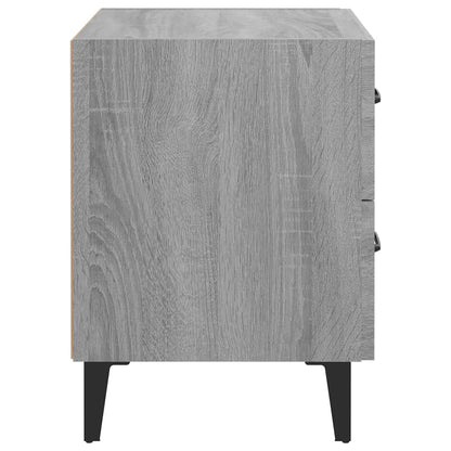 Bedside Cabinets 2 pcs Grey Sonoma 40x35x47.5 cm