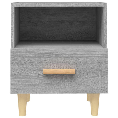 Bedside Cabinet Grey Sonoma 40x35x47 cm