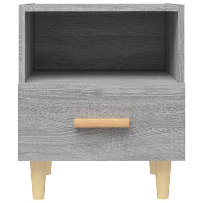 Bedside Cabinets 2 pcs Grey Sonoma 40x35x47 cm