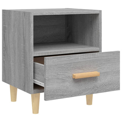 Bedside Cabinets 2 pcs Grey Sonoma 40x35x47 cm