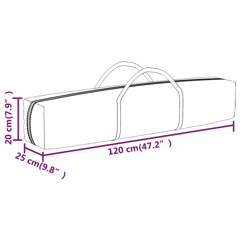 Folding Party Tent with Sidewalls Red 3x3 m