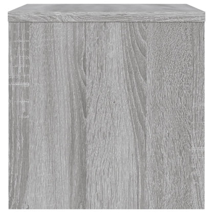 Bedside Cabinet Grey Sonoma 40x30x30 cm Engineered Wood