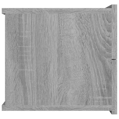 Bedside Cabinets 2 pcs Grey Sonoma 40x30x30 cm Engineered Wood