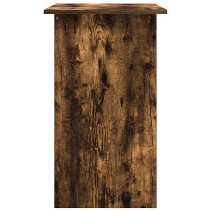 Desk Smoked Oak 80x45x74 cm Engineered Wood