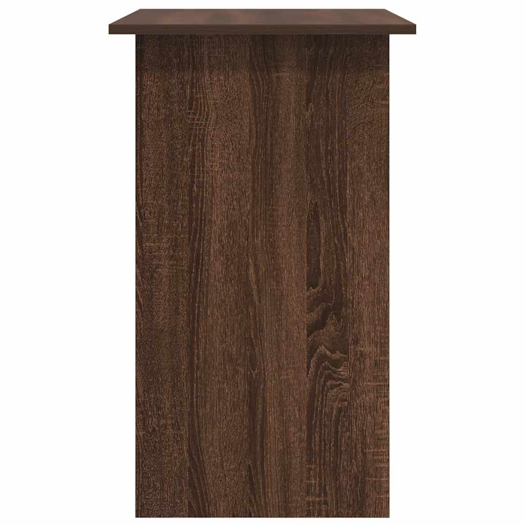 Desk Brown Oak 80x45x74 cm Engineered Wood