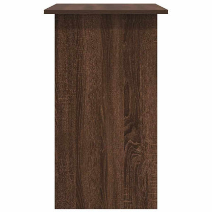 Desk Brown Oak 80x45x74 cm Engineered Wood