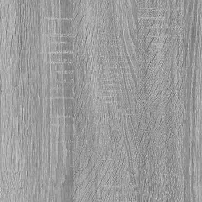 CD Cabinet Grey Sonoma 100x23x89.5 cm Engineered Wood