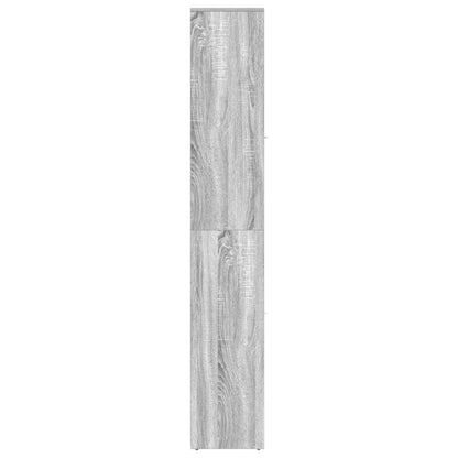 Bathroom Cabinet Grey Sonoma 30x30x183.5 cm Engineered Wood
