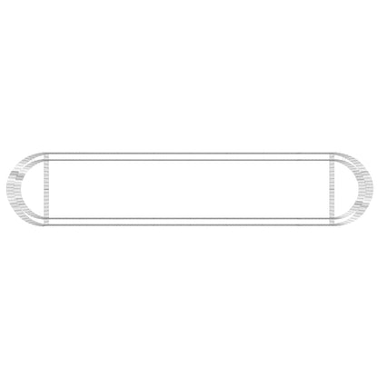 Gabion Raised Bed Galvanised Iron 500x100x50 cm