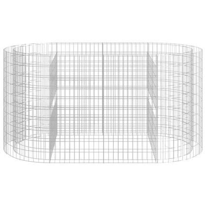 Gabion Raised Bed Galvanised Iron 200x100x100 cm