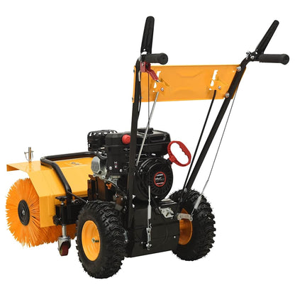 Petrol-powered 2-in-1 Snow Thrower and Sweeper 6.5HP