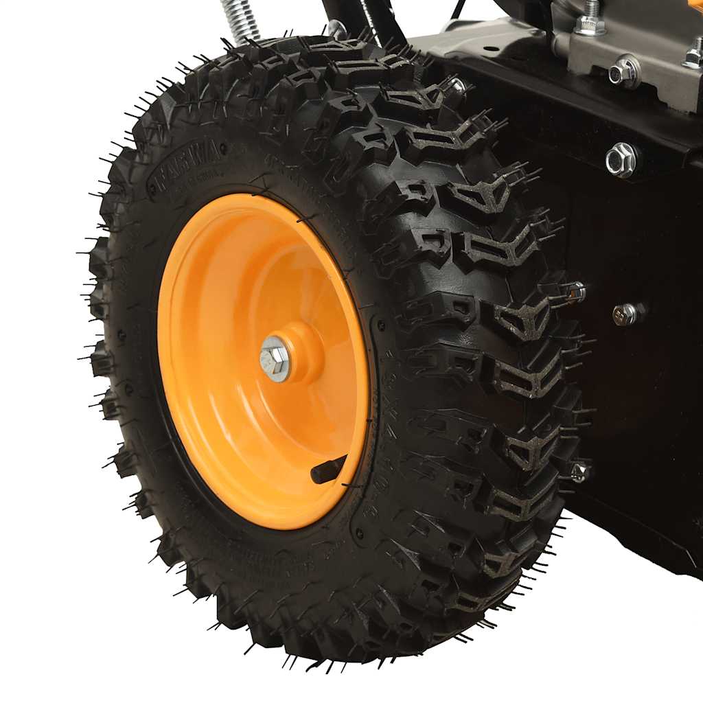 Petrol-powered 2-in-1 Snow Thrower and Sweeper 6.5HP