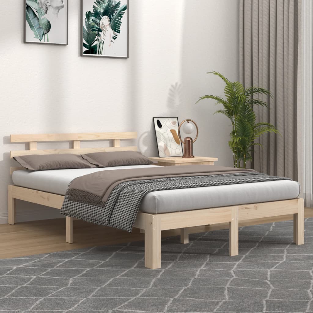 Bed Frame without Mattress 135x190cm Double