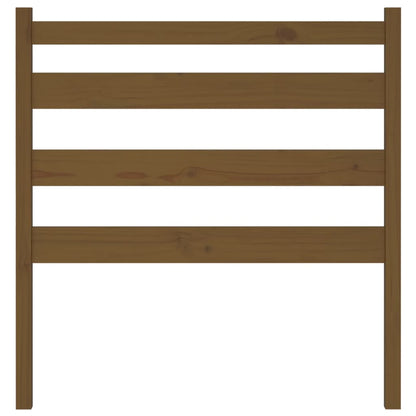 Bed Headboard Honey Brown 81x4x100 cm Solid Wood Pine