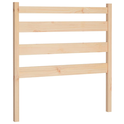 Bed Headboard 96x4x100 cm Solid Wood Pine