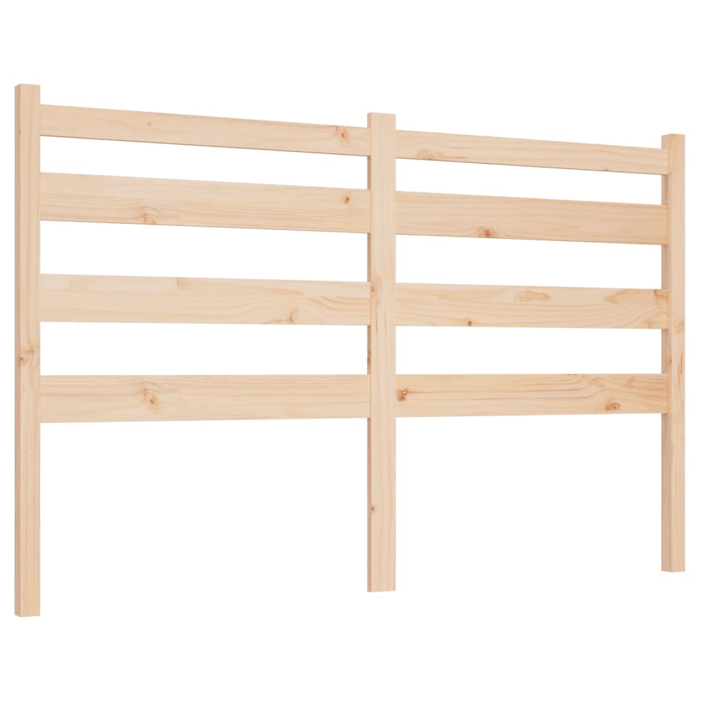Bed Headboard 166x4x100 cm Solid Wood Pine