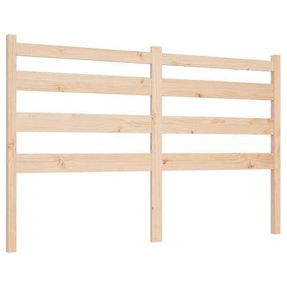 Bed Headboard 166x4x100 cm Solid Wood Pine