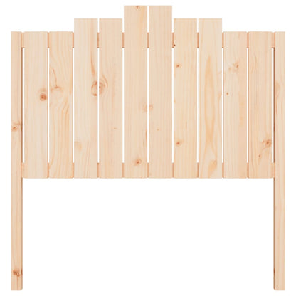 Bed Headboard 106x4x110 cm Solid Wood Pine