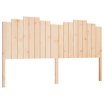 Bed Headboard 186x4x110 cm Solid Wood Pine