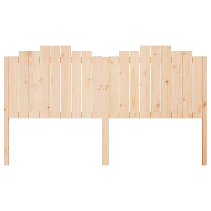 Bed Headboard 186x4x110 cm Solid Wood Pine