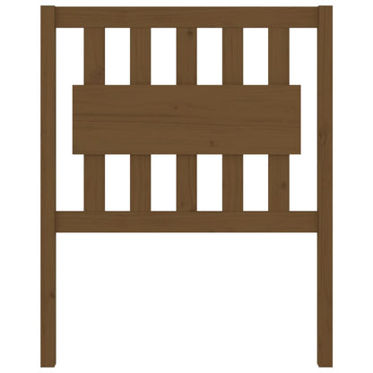 Bed Headboard Honey Brown 80.5x4x100 cm Solid Wood Pine