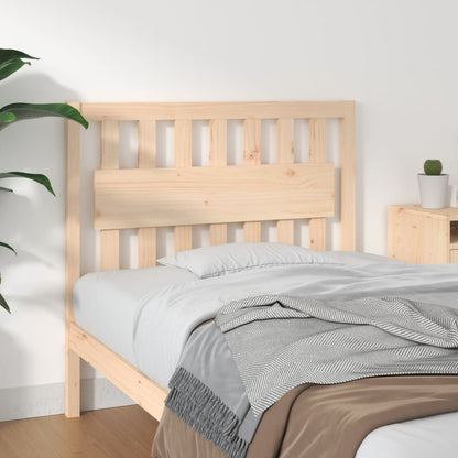 Bed Headboard 105.5x4x100 cm Solid Wood Pine