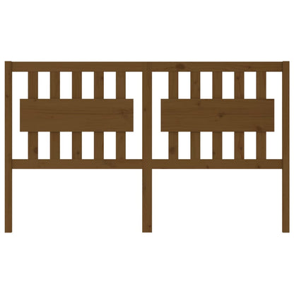 Bed Headboard Honey Brown 155.5x4x100 cm Solid Wood Pine
