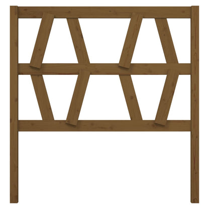 Bed Headboard Honey Brown 96x4x100 cm Solid Wood Pine