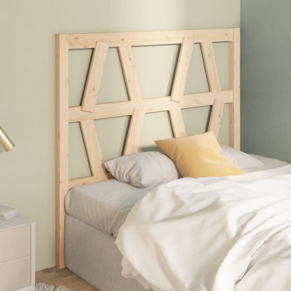 Bed Headboard 106x4x100 cm Solid Wood Pine