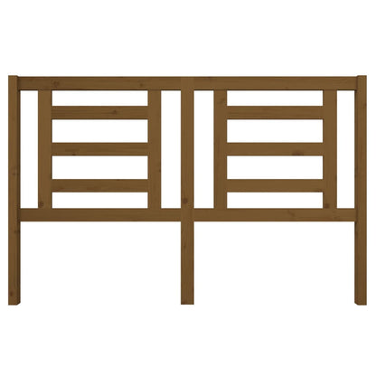 Bed Headboard Honey Brown 156x4x100 cm Solid Pine Wood