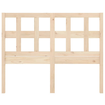 Bed Headboard 140.5x4x100 cm Solid Wood Pine